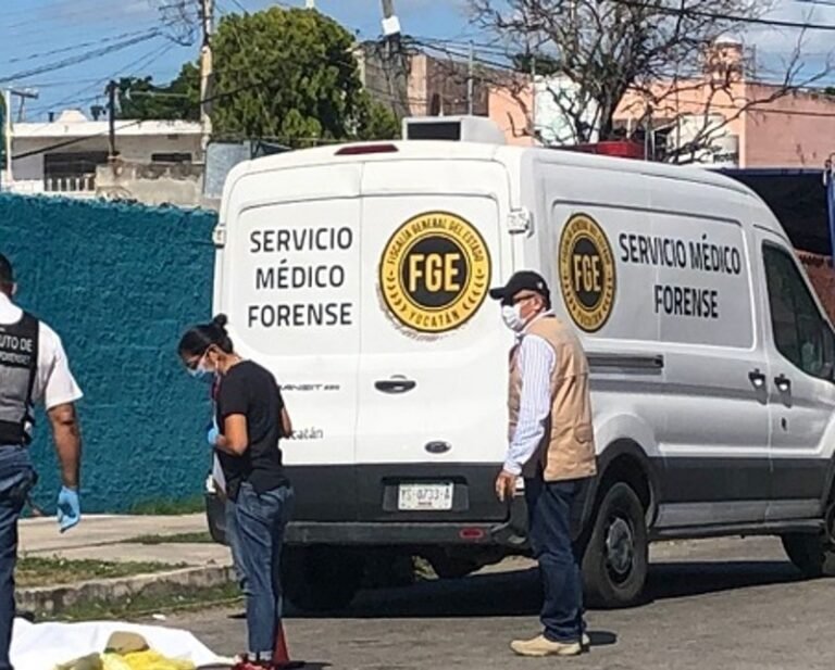 Abuelito muere aplastado por un camión en Mérida