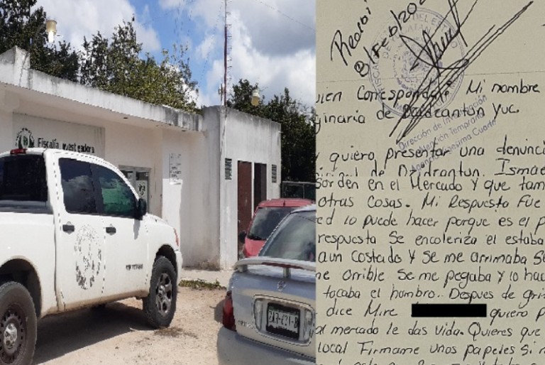 Locataria denuncia al alcalde de Dzidzantún por amenaza y acoso