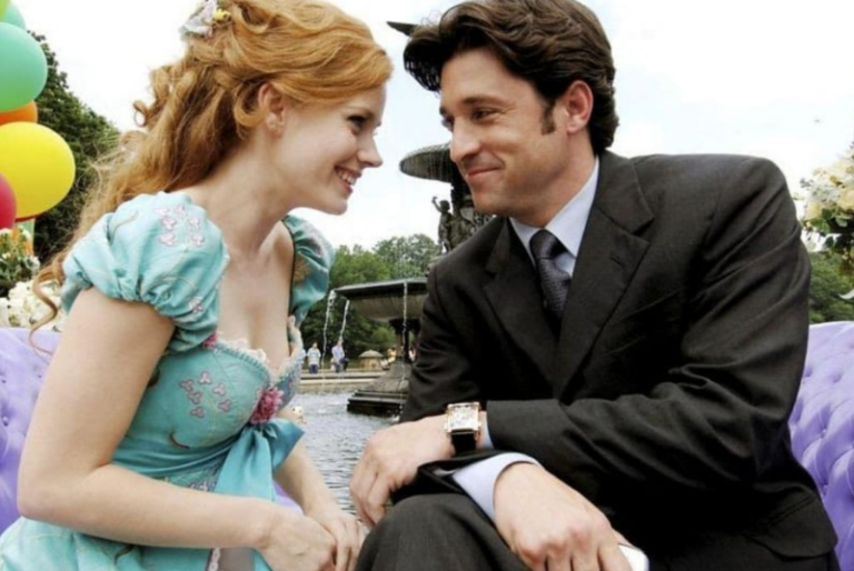 Filtran la primera imagen de Patrick Dempsey y Amy Adams filmando para “Encantada 2”