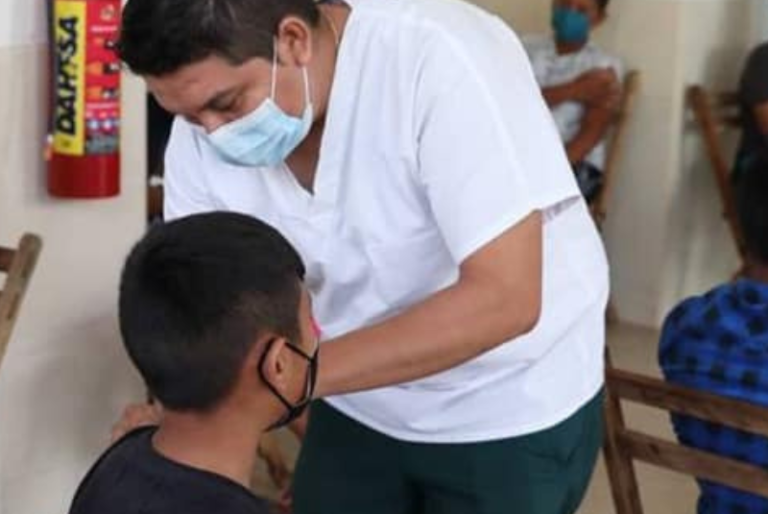 Mérida: Arrancó jornada de vacunación para niños de 5 a 11 años
