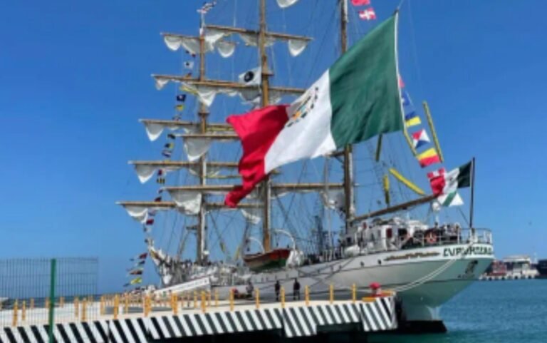 Buque “Cuauhtémoc”, un orgullo de la flota naval de la Armada de México