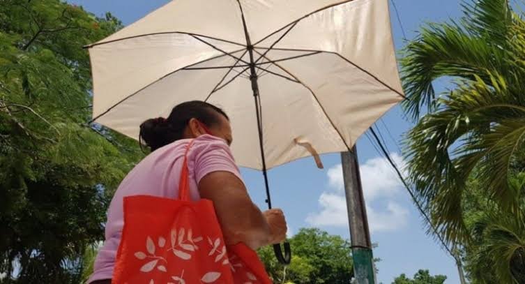 Sombría a mano: a 40 grados hoy