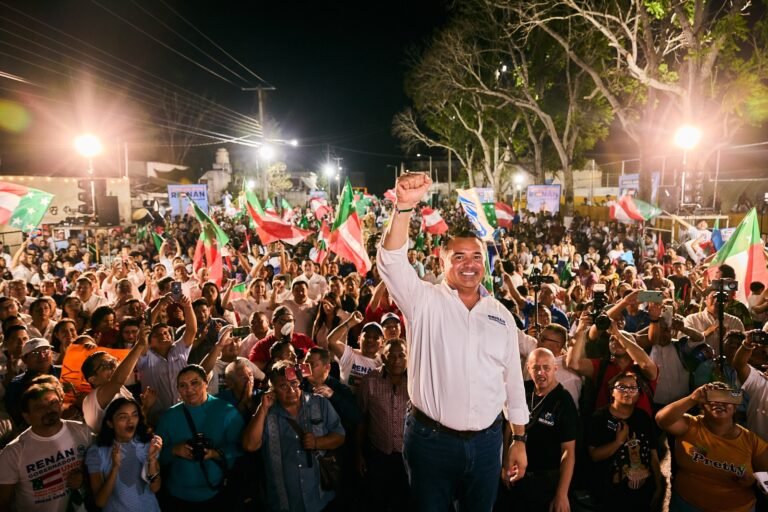 Renán Barrera promete fortalecer los apoyos sociales