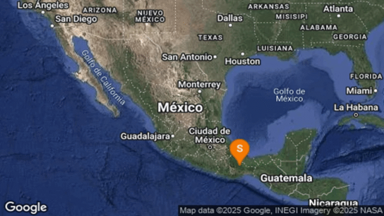 Sismo de magnitud 4.3 sacude Oaxaca durante la madrugada
