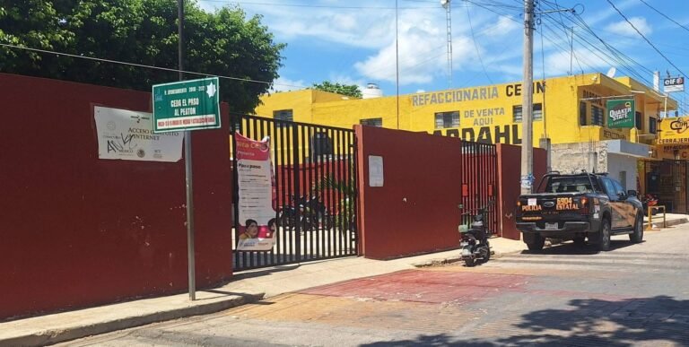 Suspenden actividades en escuela de Ticul tras hallazgo de mensaje alarmante en sanitarios
